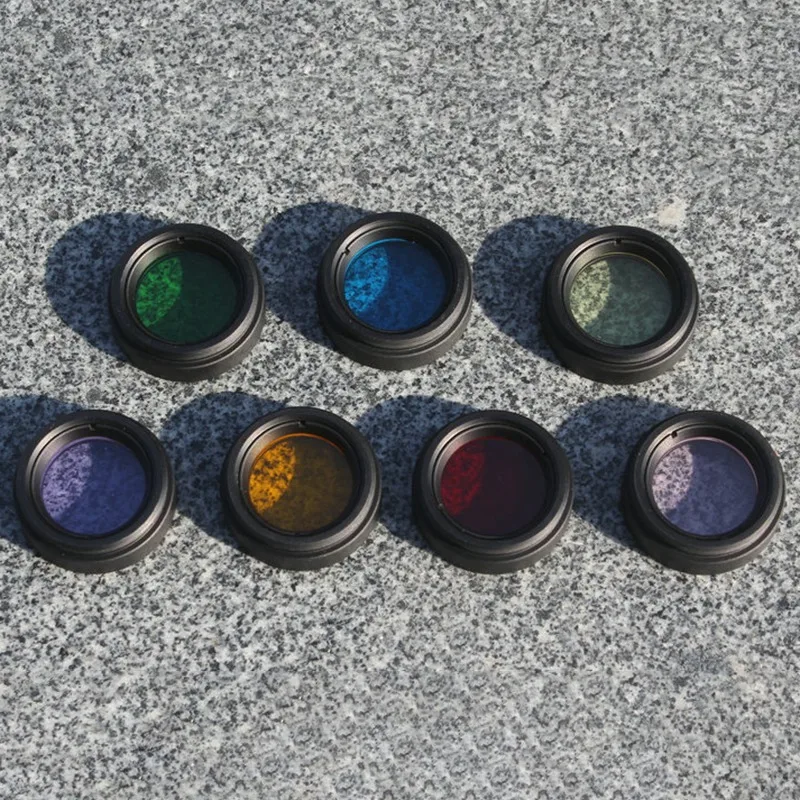 

1.25 Inches Color Filter Kit (7 Pcs) Thread 28.6X0.6mm for Astronomical Telescope Accessory