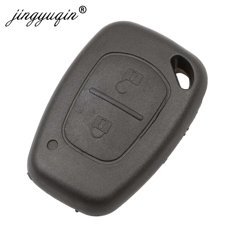 jingyuqin 50pcs/lot 2 Button Remote Key Shell For Renault Opel Vauxhall for Nissan Vivaro Traffic Primastar FOB Case