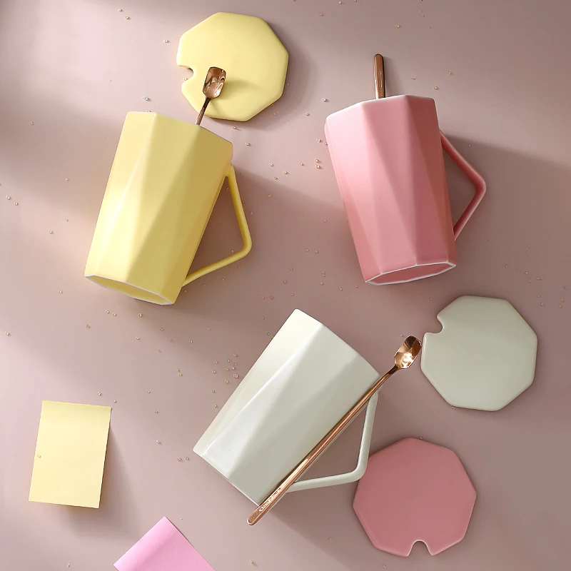 2019 Скандинавская керамическая чашка лаконичная офисная кофейная кружка