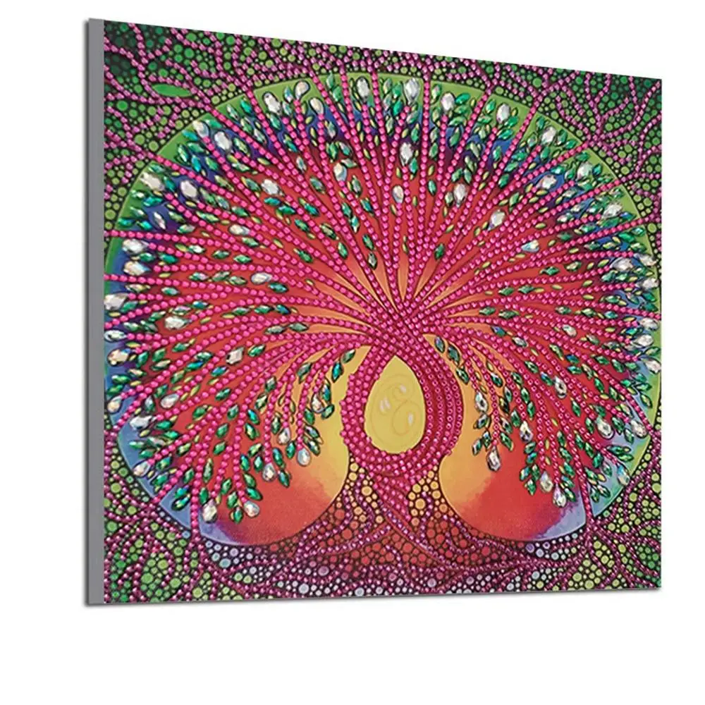 5D diamond painting Special Shaped peacock like Diamond Painting DIY Partial Drill Cross Stitch Kits Crystal алмазная вышивка32 |