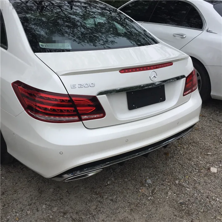 Спойлер для W212 W207 2008-2015 Mercedes-Benz E-class coupe спойлер из АБС-пластика заднее крыло
