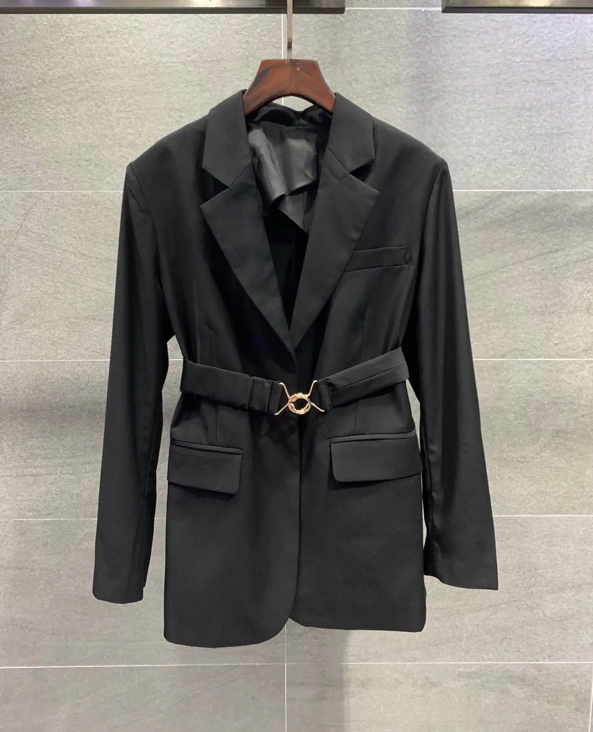 

Luxury 2021 Winner Women Black Slim Blazer For Ladies Jacket Coat Ddxgz3 9.16