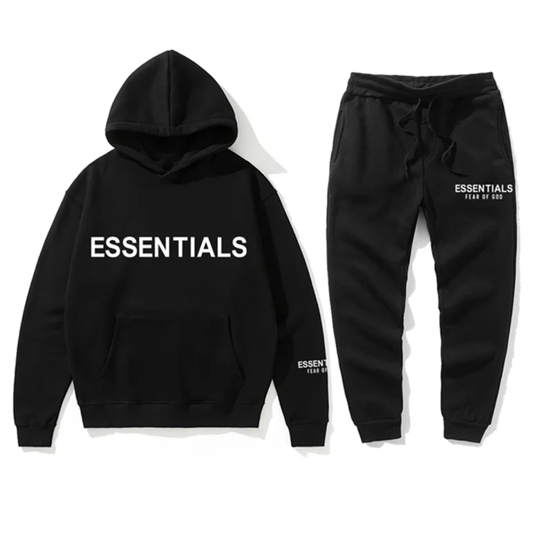 

2021 Fashion Men Clothing Jogging Sports Suit brand Men's Sportswear Suits Hoodie+Pants Sets Youth Fashion Basketball Sportswear