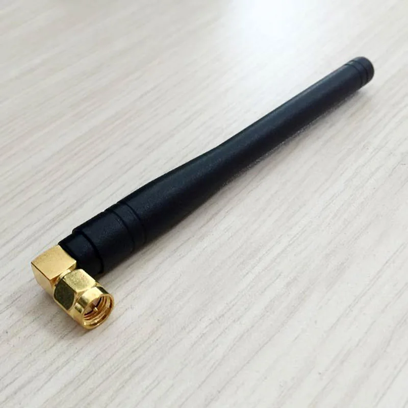 WiFi антенна 3 5 дБи SMA штекер прямоугольный разъем 850/900/1800/1900/2100 МГц длинный модем UMTS