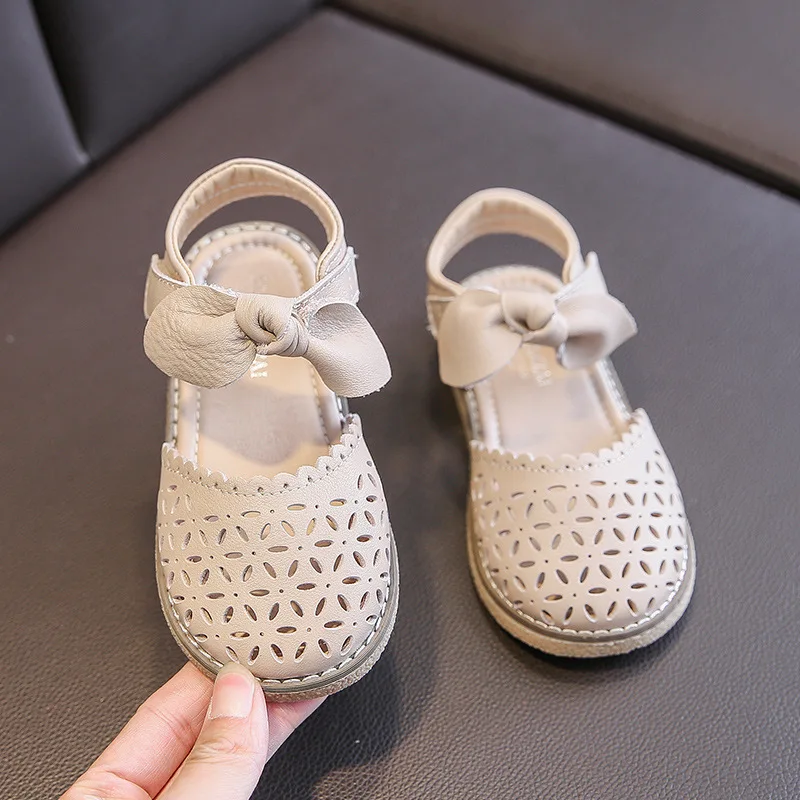 Новинка лета 2020 детские сандалии из натуральной кожи для девочек обувь принцессы