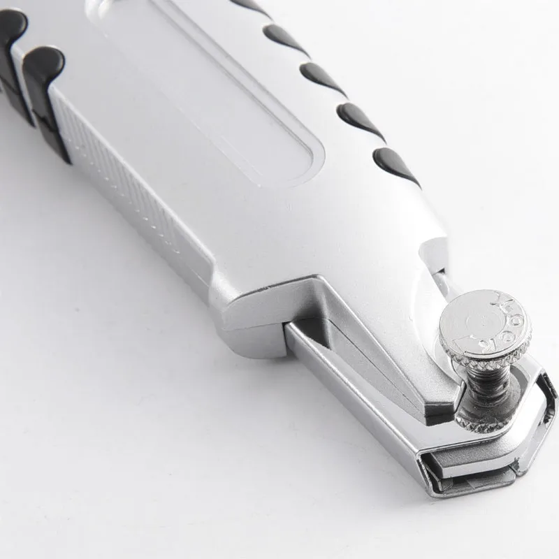 

Stainless Steel Wall Paper Cutting Utility Knife Cutter Razor Blade Retractable with 5pcs Blades Dropshipping