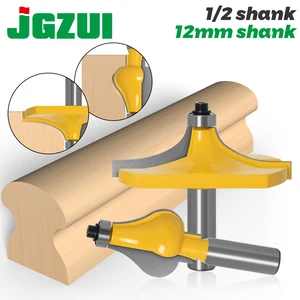 Набор фрез andrail с хвостовиком 12 дюйма, комплект насадок 12 мм, стандартныйфлейтовый нож для деревообработки, резак для Режущий шип по дереву