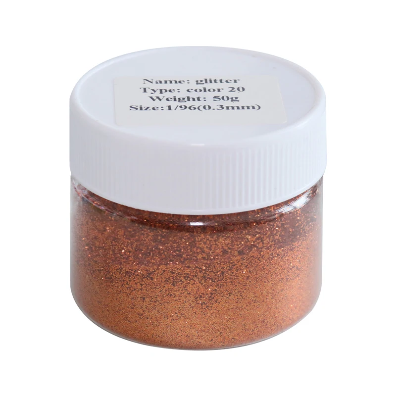 

Orange-red Glitter Powder Pearl Pigments Acrylic Glittery Paints No.20 for Automotive Ceramic Glass