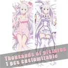 Re: жизнь в другом мире от нуля дакимакура чехол японское аниме обнимающее тело наволочка мультяшное украшение подушки