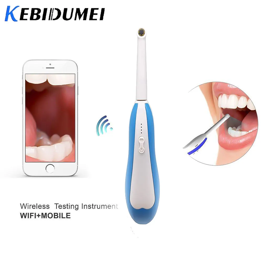 HD интраоральный эндоскоп камера WiFi беспроводной Стоматологический СВЕТОДИОДНЫЙ