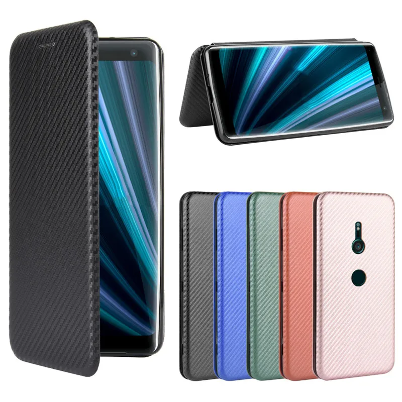 Чехол для Sony Xperia XZ3 модный жесткий чехол 6 0 дюйма из углеродного волокна и