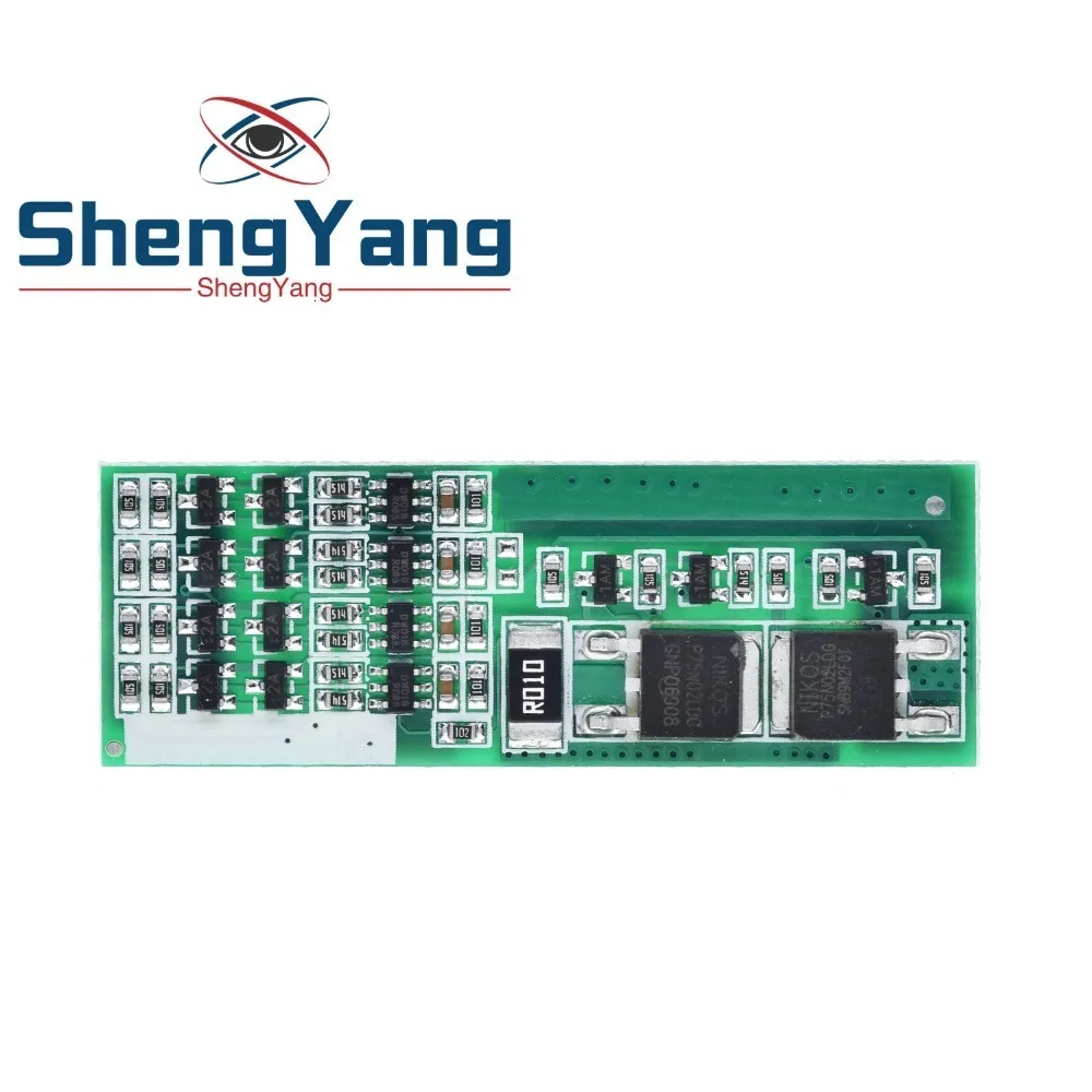 ShengYang 4S 8A полимерная литий-ионная литиевая батарея Защитная плата для 4 последовательных 4 шт. 3,7 литий-ионная зарядка защитный модуль BMS
