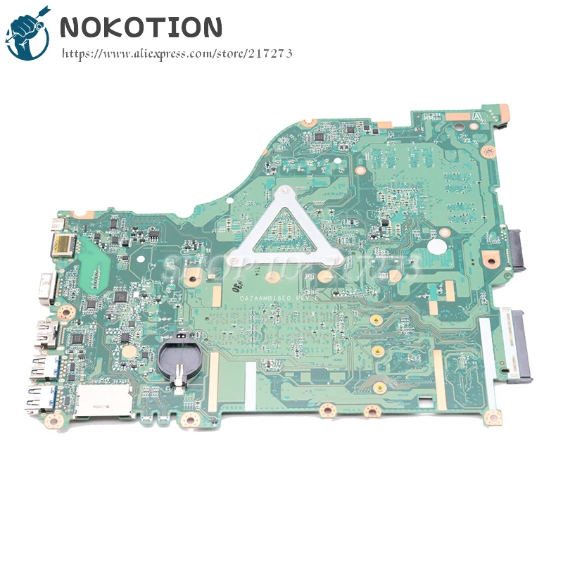 NOKOTION NBGG71100C NB. GG711.00C для acer aspire E5-575 E5-575G материнская плата для ноутбука DAZAAMB16E0 SR2UW I3-6006U процессор 940MX GPU