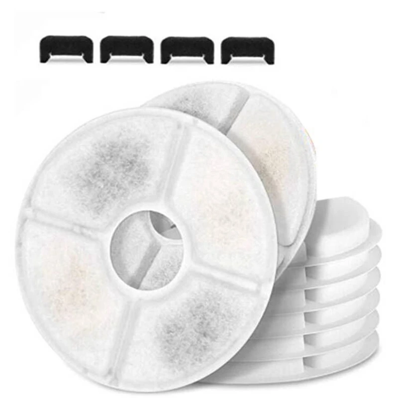 

Pet Water Dispenser Filter Elements Activated Carbon Ion Filter Cotton 8 Filter Elements 4 Filter Cotton