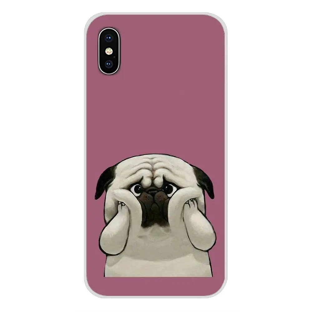 images 1 Аксессуары для собак мопс, чехлы для телефонов huawei mate Honor 5X6X7 7A 7C 8 9 10 8C 8X20 30 Lite Pro - Цвет: images 1