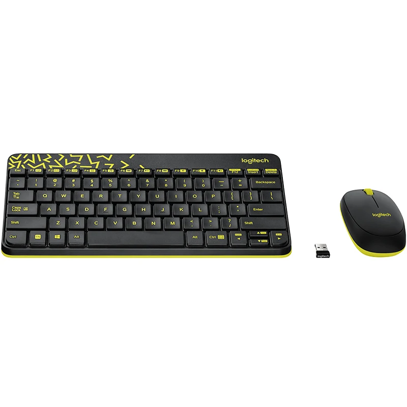 logitech mk240 nano wireless keyboard and mouse combo compact keyboard contoured mouse for laptop desktop pc gaming free global shipping