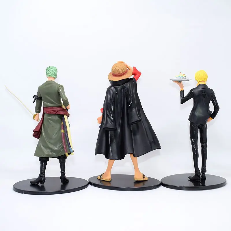 6 шт./лот новая цельная Обезьяна D Luffy Ace Sanji Roronoa Zoro Marco ПВХ экшн-фигурка аниме