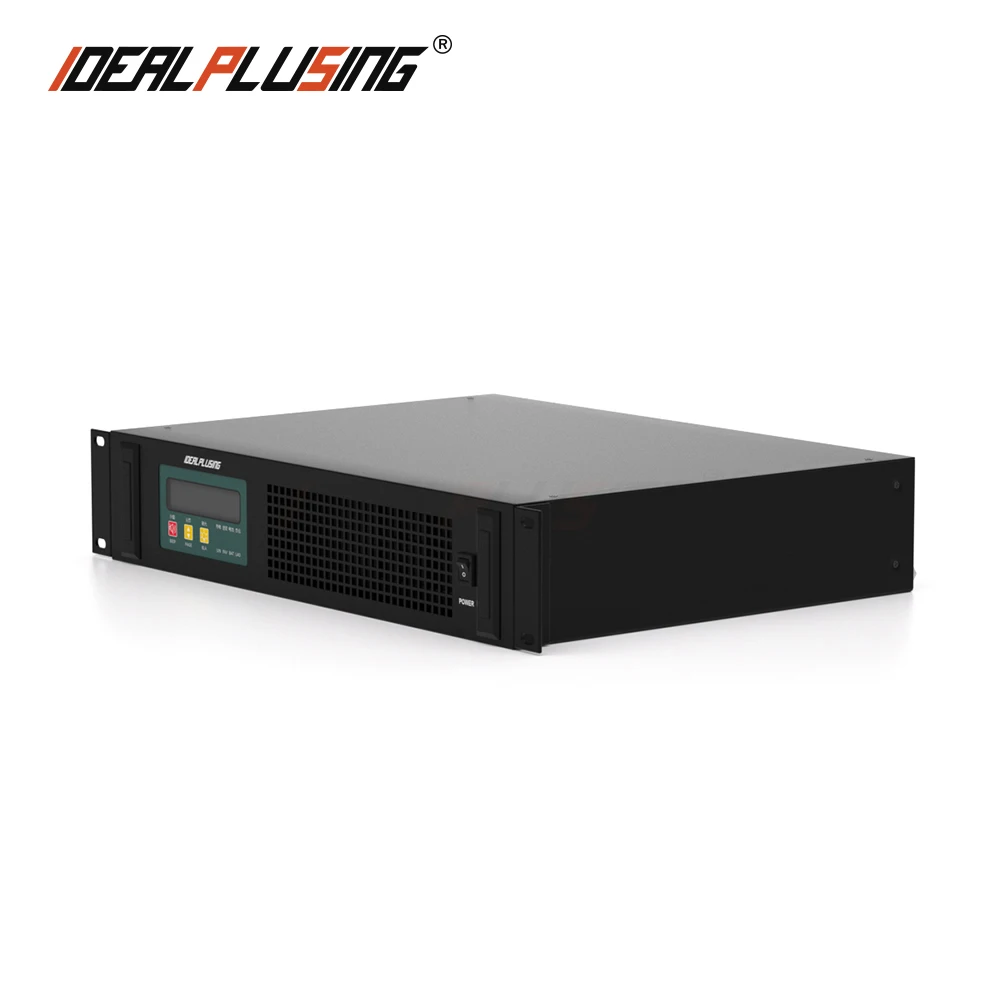 

High efficiency Factory customized LCD display 19-inch rack 2kva 24vdc 1600w dc ac inverter pure sine wave Strong stability