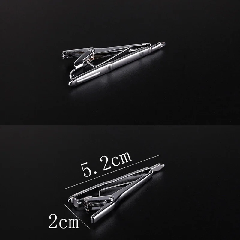 

High Quality Men Novelty Pen Dinner Spoon Knife and Fork Tie Clip Fashion Style Silvery Men's Business Tie Pin Accessories Gift
