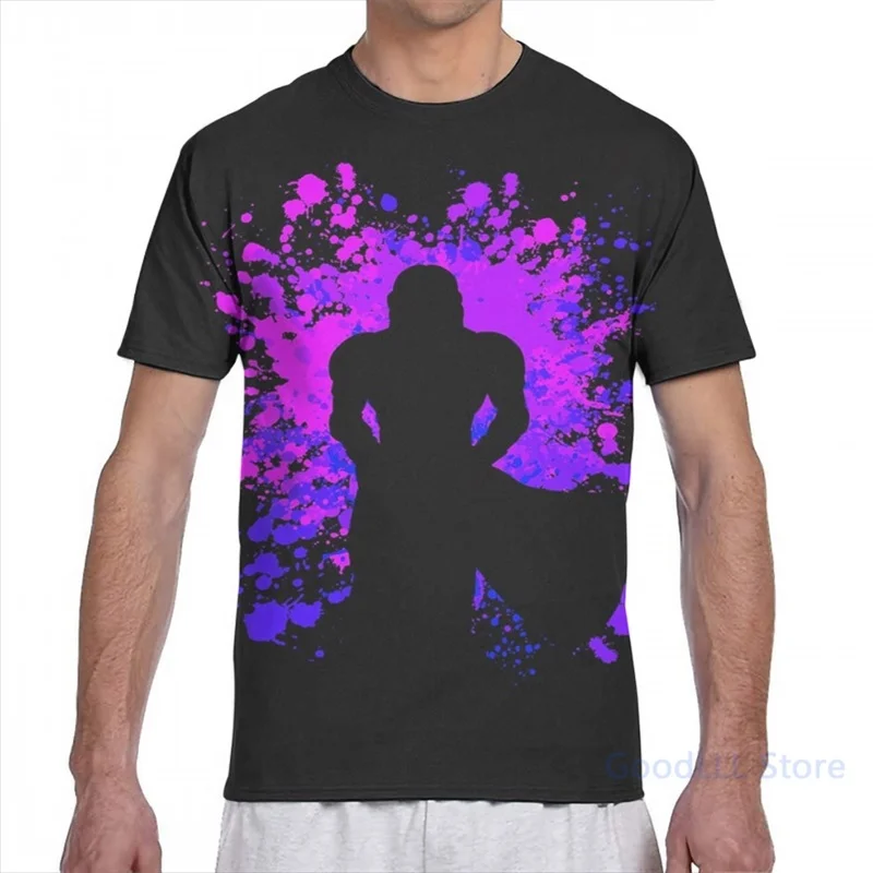 Футболка Мужская/женская с принтом аниме модный топ коротким рукавом для