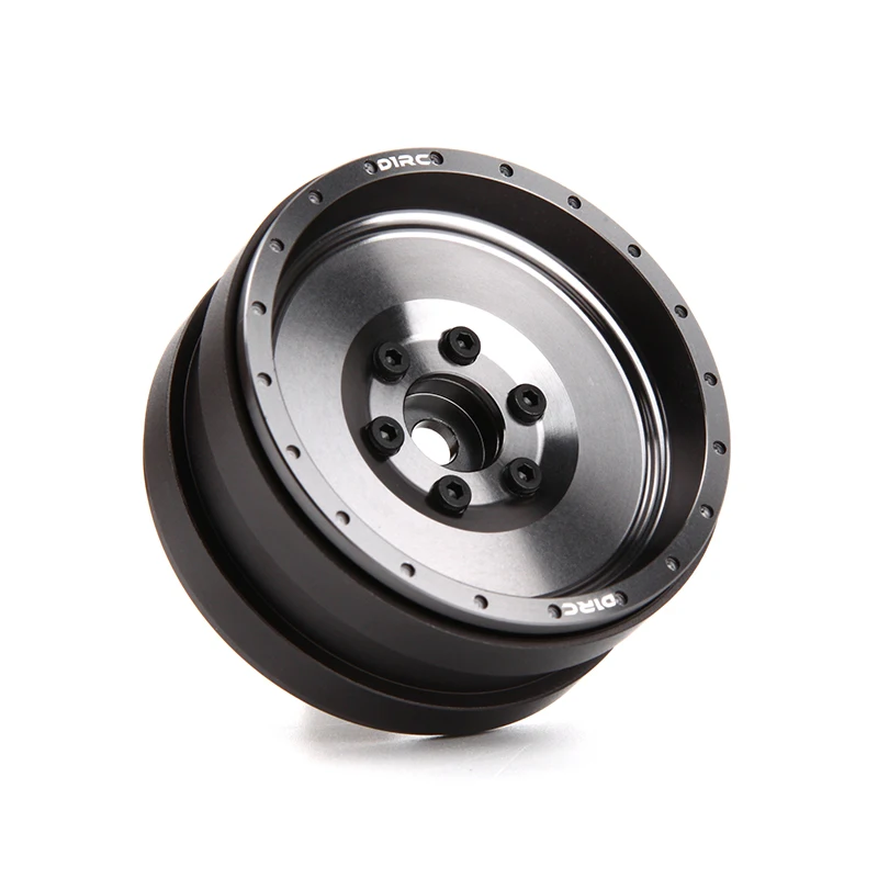 2 шт. ЧПУ металлический сплав 1 9 дюйма обод колеса Beadlock для 1/10 RC Гусеничный