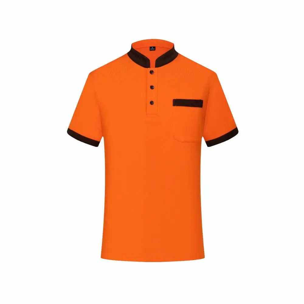 

Custom Shirt with Company Own Logo Uniforms Kitchen Restaurant Logo Men Women Hotel Work Clothes DIY company/hotel/Staff uniform