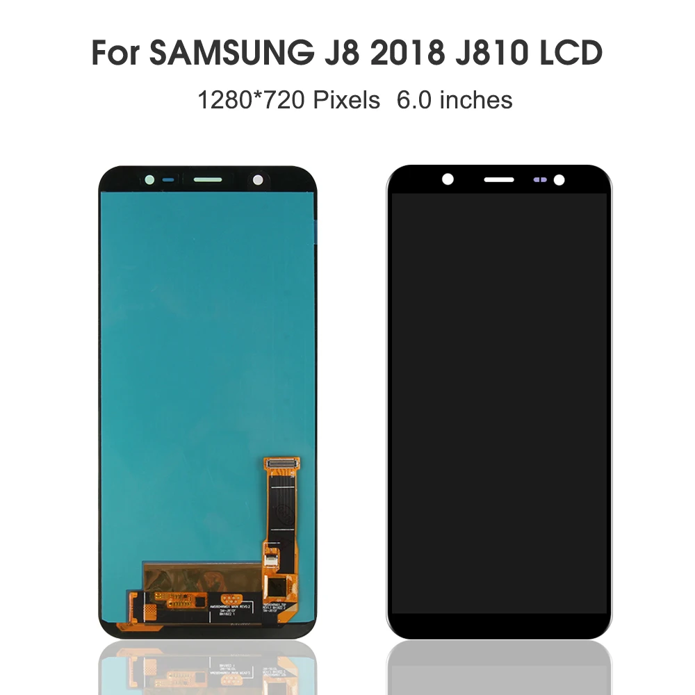 6,0 '' J810F ЖК-дисплей для SAMSUNG Galaxy J8 дисплей сенсорный экран Замена для Galaxy J810 J810F SM-J810F ЖК-дисплей