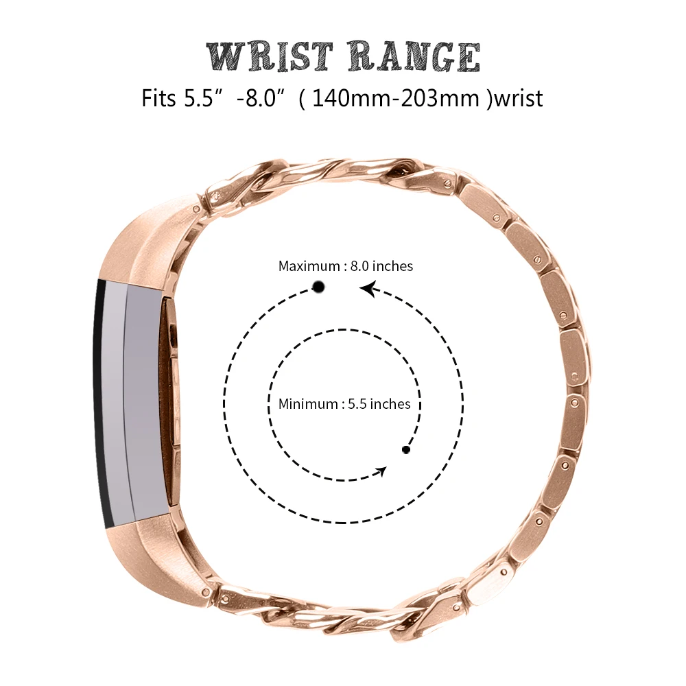 Ремешок из нержавеющей стали для часов Fitbit Alta HR /Alta Tracker | Наручные часы