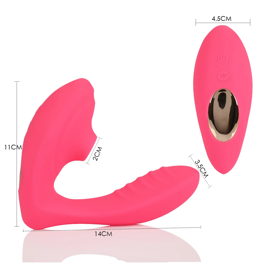 Стимулятор клитора фаллоимитатор вибратор секс-игрушки для женщин на присосках