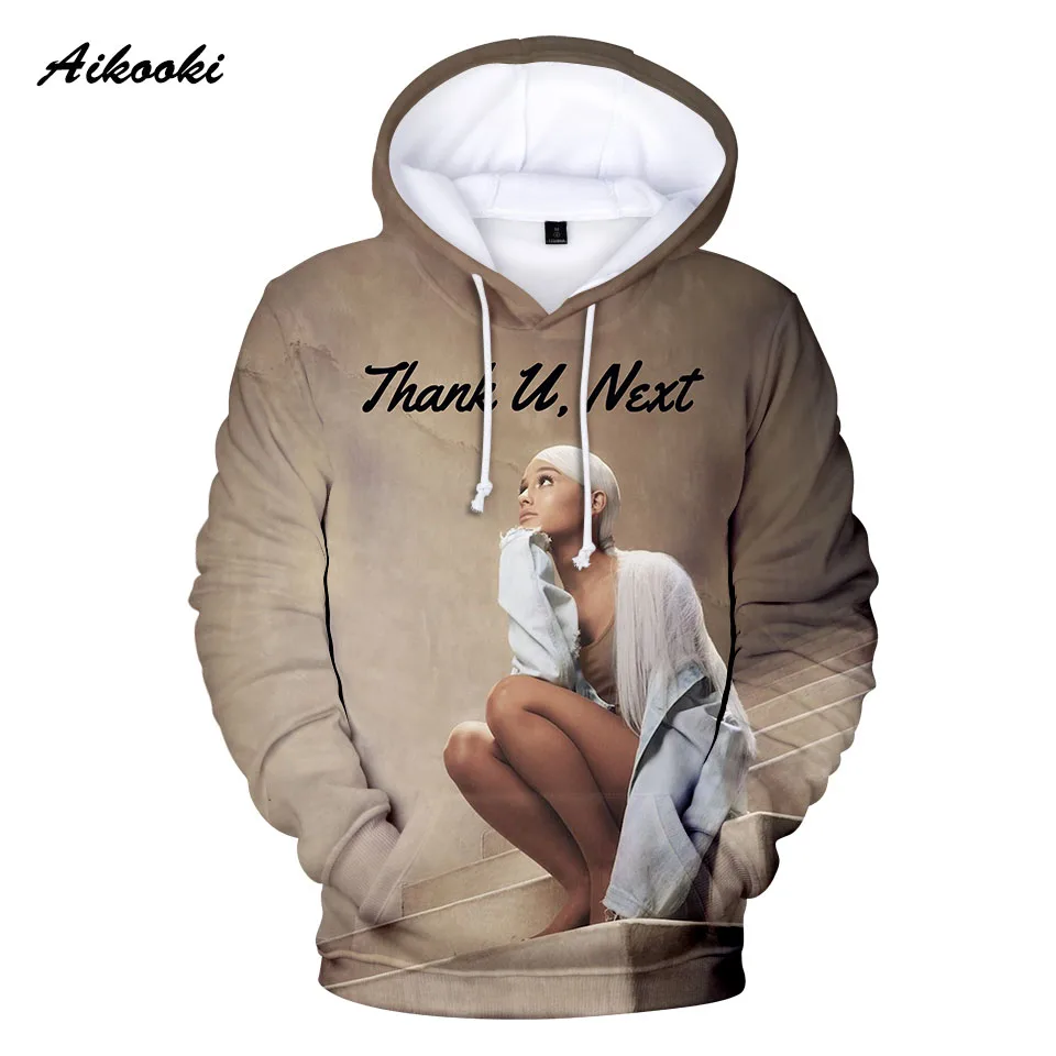 

Ariana Grande 3D Hoodies Sweatshirts Women Men Casual Hoodies Ariana Grande 3D Pullover Hooded Boy/Girls Popular Design Hoody