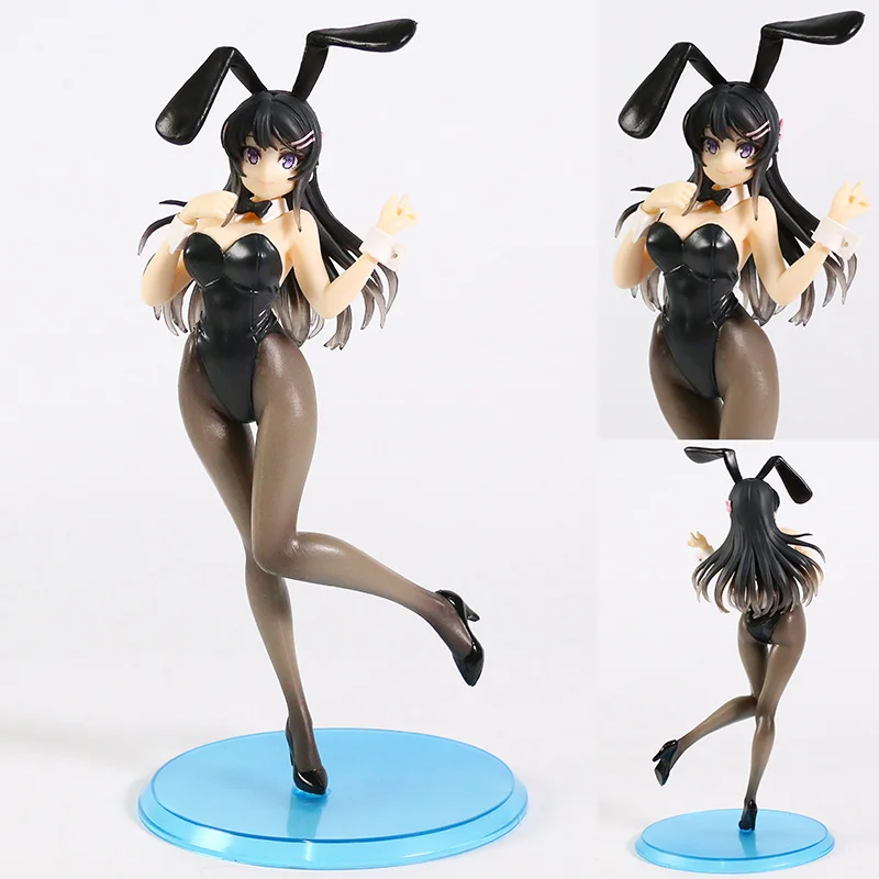 

Фигурка из ПВХ Seishun Buta Yarou wa Sakurajima Mai, Игрушечная модель аниме, фигурка сексуальной девушки