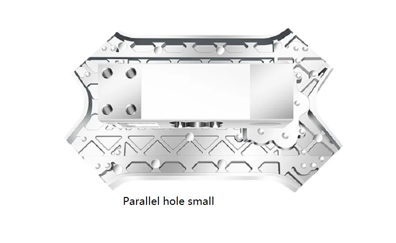 

Large range induction weighing aluminum bracket