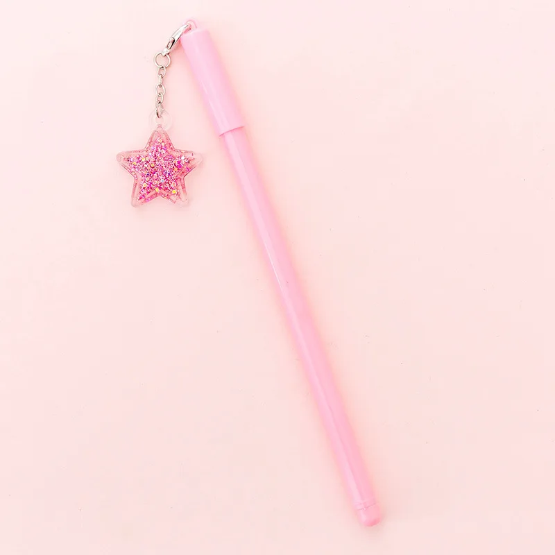 Корейские Канцтовары для девочек креативная гелевая ручка с подвеской