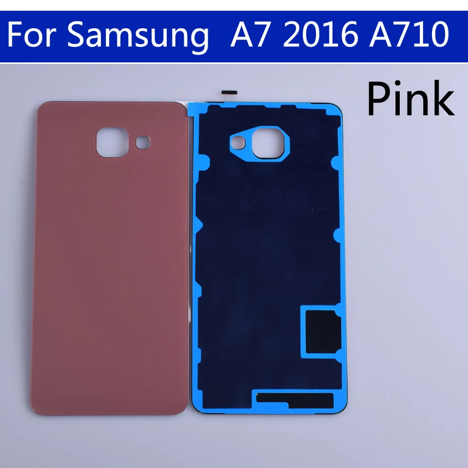 10 шт./партия сменная Крышка батарейного отсека для корпуса Samsung Galaxy A7 2016 A710 A710F A7100 |