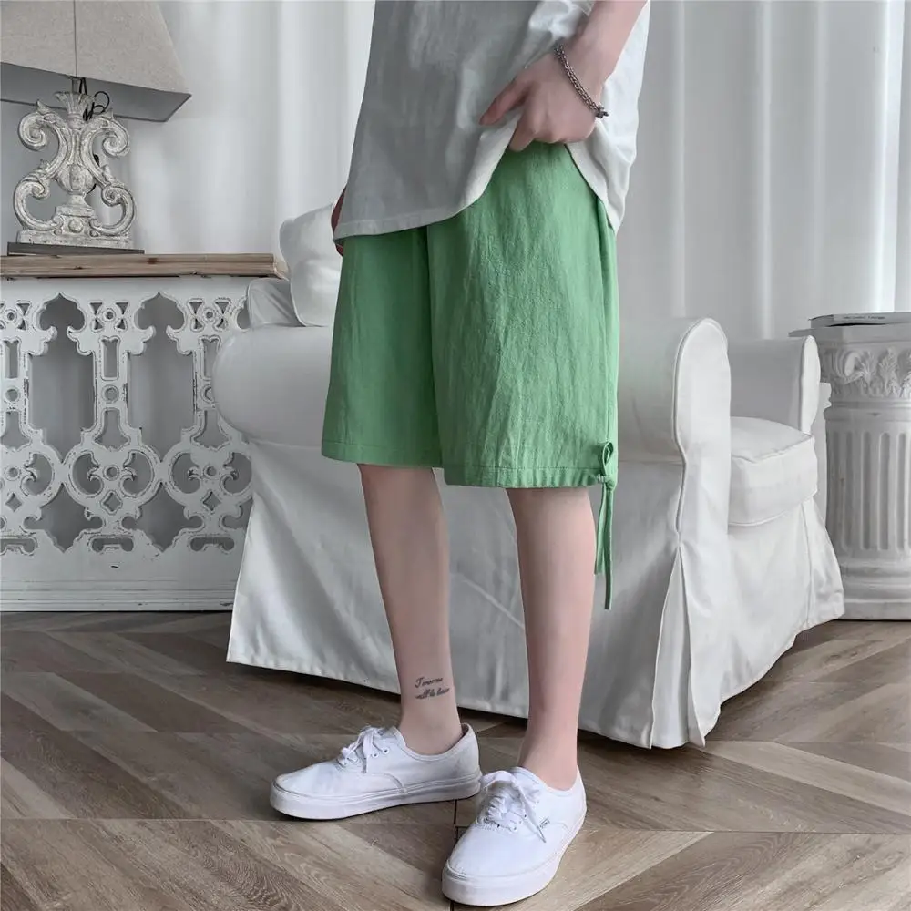 Мужские летние шорты свободного покроя размера плюс модная мужская одежда 2020