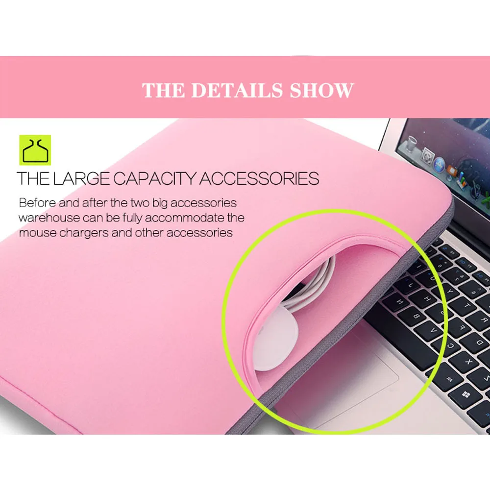 laptop bag notebook case cover computer sleeve for macbook pro mac book air retina hp lenovo dell 11 13 15 6 15 4 16 14 15 inch free global shipping