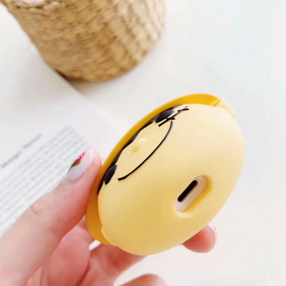 Для Apple AirPods японский аниме мультфильм наушники чехол для Airpods 2 один кусок Прохладный Череп беспроводные наушники защитный чехол коробка