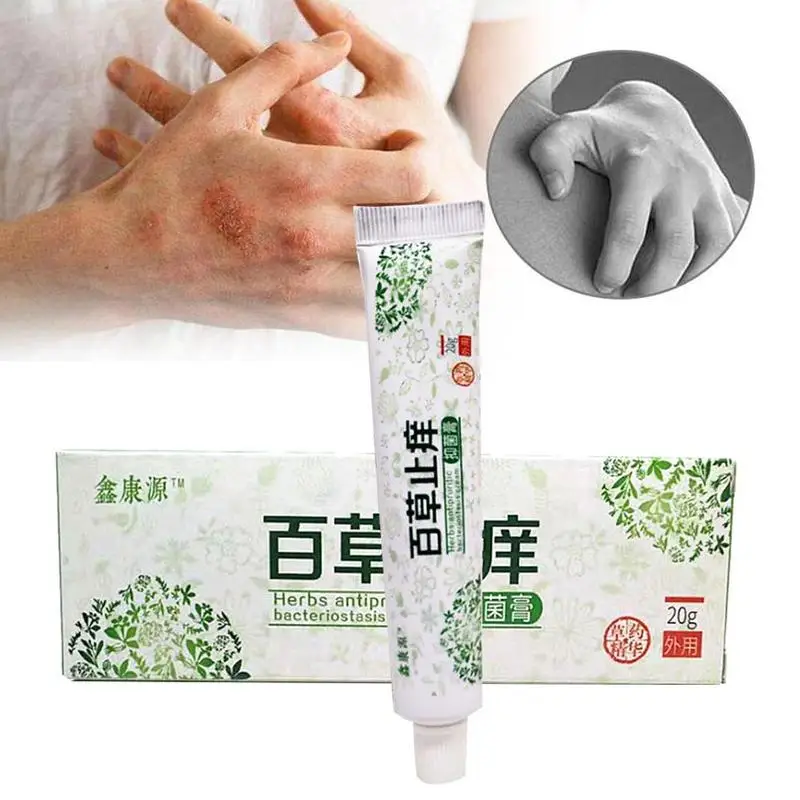 1PCS Massage Cream Anti-itch Ointment Psoriasis Dermatitis Pruritus Eczema 100% Chinese Traditional Herbal Medical Plaster |