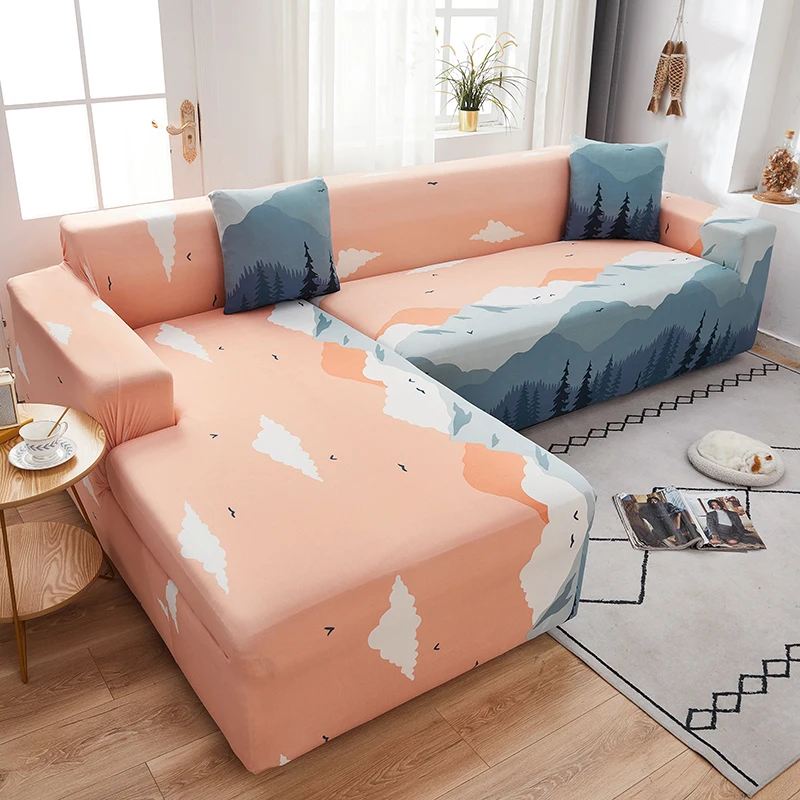 

Anti Slip Sofa Cover Soft Pattern Knitted Elastic Nordic Universal Four Seasons Sofa Cover Fabric Funda Sofa Home Textile DG50SC