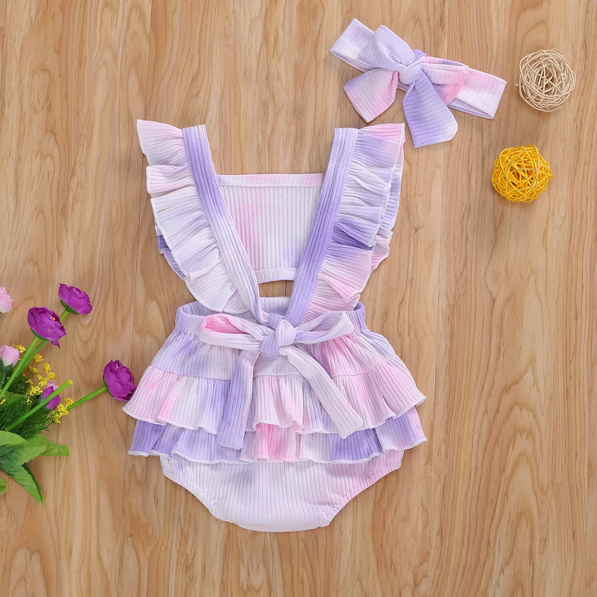 FOCUSNORM 0 24 м детский летний комбинезон с оборками милые комбинезоны коротким