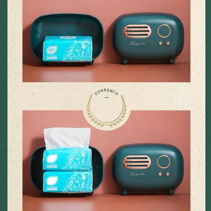 

Napkin Case Decoration Model Dispenser Ornament Table Paper Holder Tissue Box