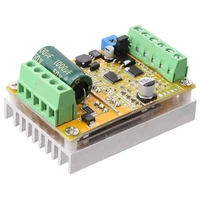 380w 3 phases brushless motor controller boardnowithout hall sensor bldc pwm plc driver board dc 6 5 50v