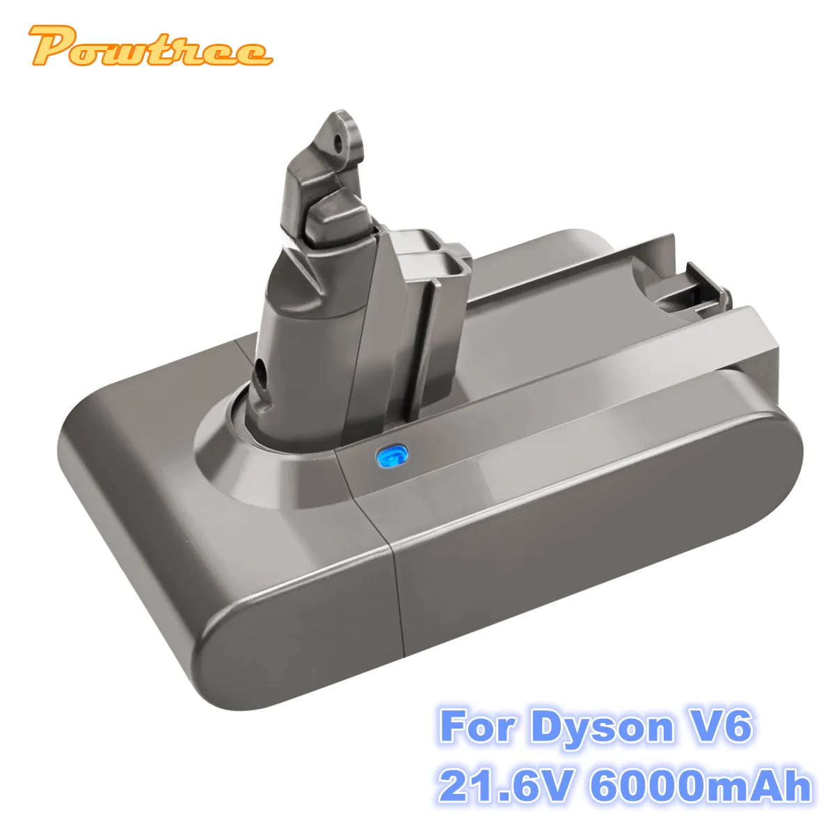 Powtree 6000mAh 21.6V Li-ion Battery For Dyson Vacuum Cleaner V6 DC58 DC59 DC61 DC62 DC74 SV09 SV07 SV03 965874-02