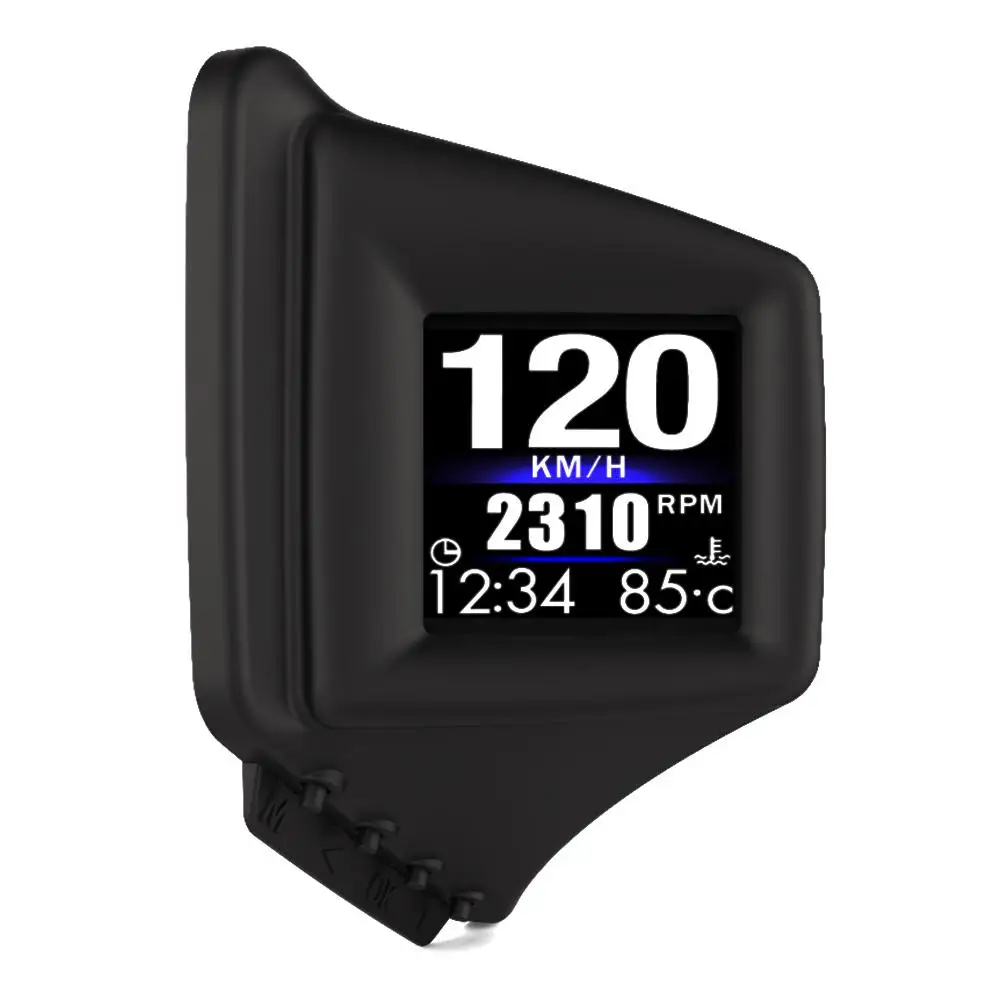 AP 1 HUD на лобовое стекло Дисплей OBD + GPS двойной Системы смарт датчик вождения
