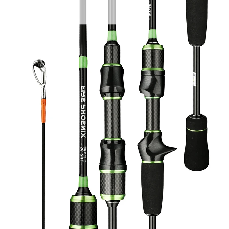 Светильник Кая карбоновая удочка UL ультра-Мягкая Твердая зеленая легкое