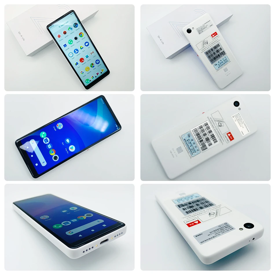 QIN-tel&eacute;fono inteligente 2 Pro versi&oacute;n Global, Smartphone con 2GB y 64GB, Pantalla Completa de 5,5 pulgadas, 576x1440P, c&aacute;mara trasera de 13MP, bater&iacute;a de 2100mAh, Android 9-5
