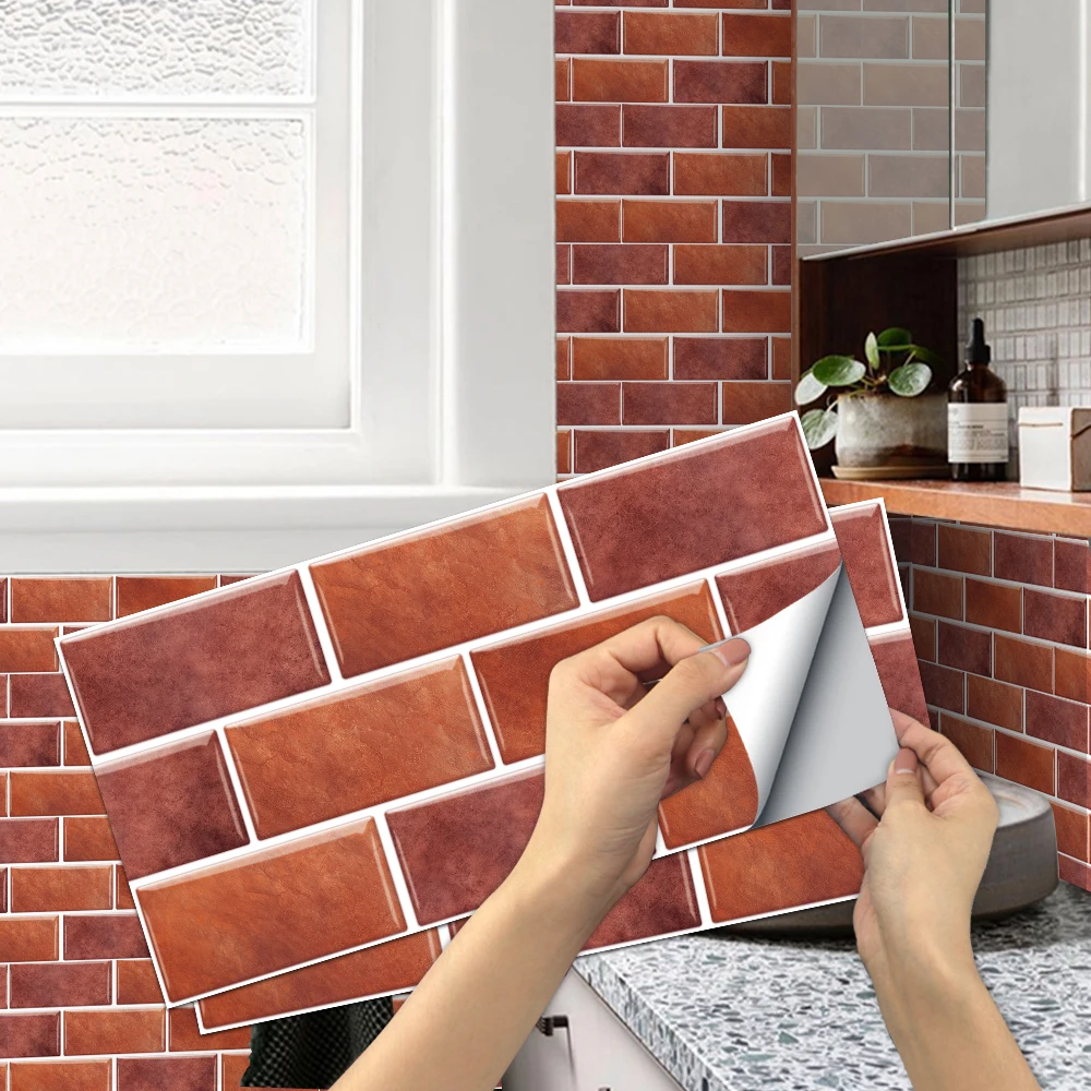 Маслостойкая наклейка в стиле ретро для керамической плитки Кухонное настенное