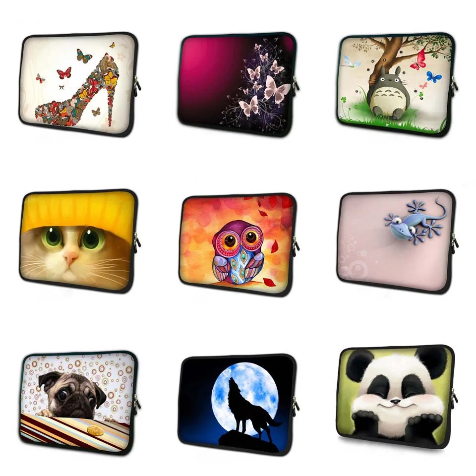Neoprene Laptop Case tablet Bag 7.9 9.7 12 13.3 14.1 15.6 17.3 inch waterproof Notebook liner sleeve computer PC cover NS-5780 | Компьютеры