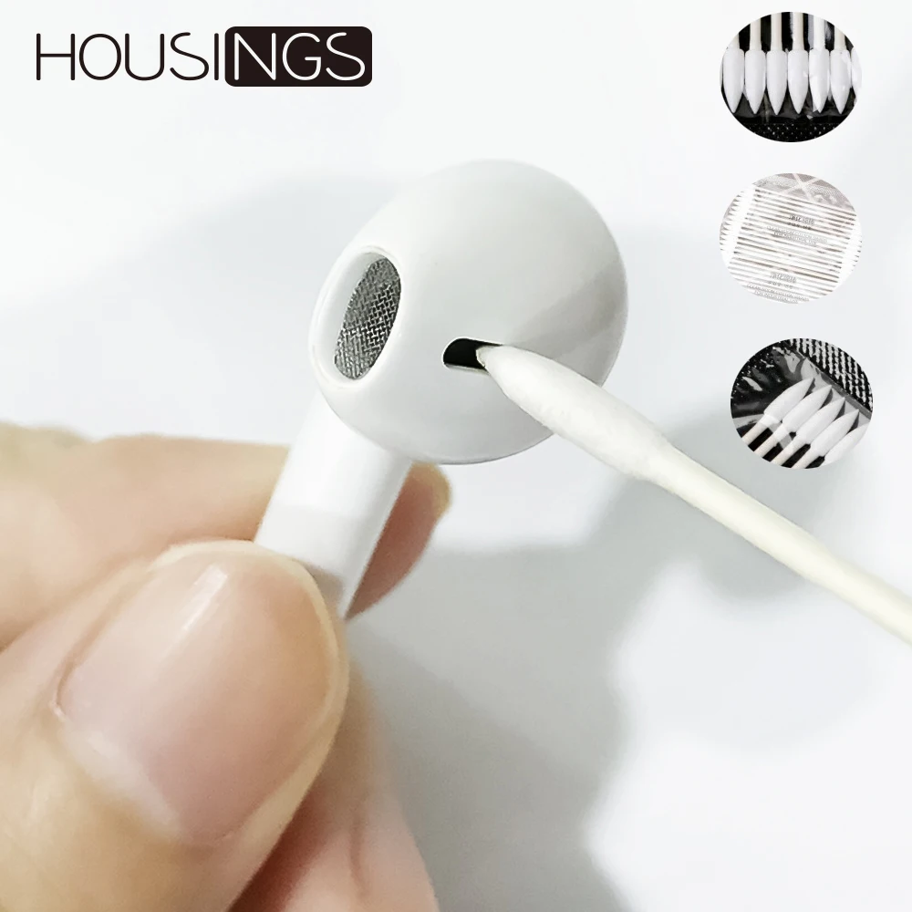 Для Apple Airpods аксессуары инструмент для чистки хлопковая палка чехол наушники