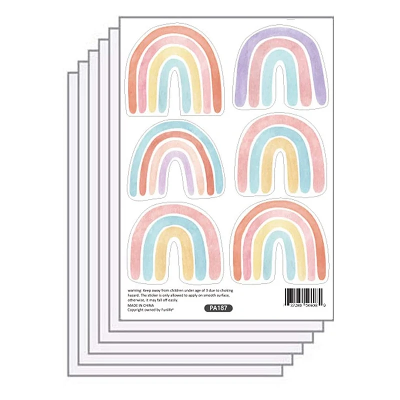 

Color Sticker Wallpaper, Stickers and Peeling Detachable Vinyl Waterproof, Suitable for Children's Bedroom